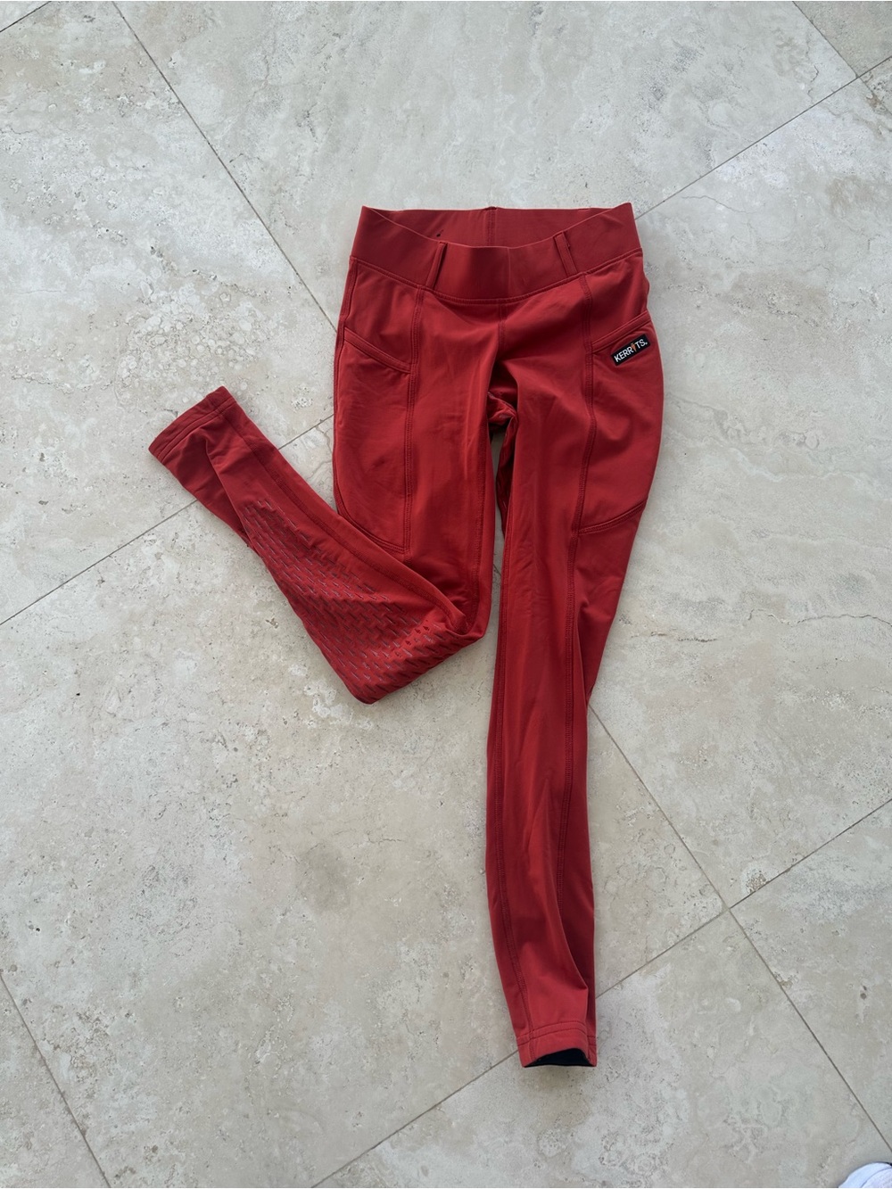 Kerrits Deep Red Performance Leggings